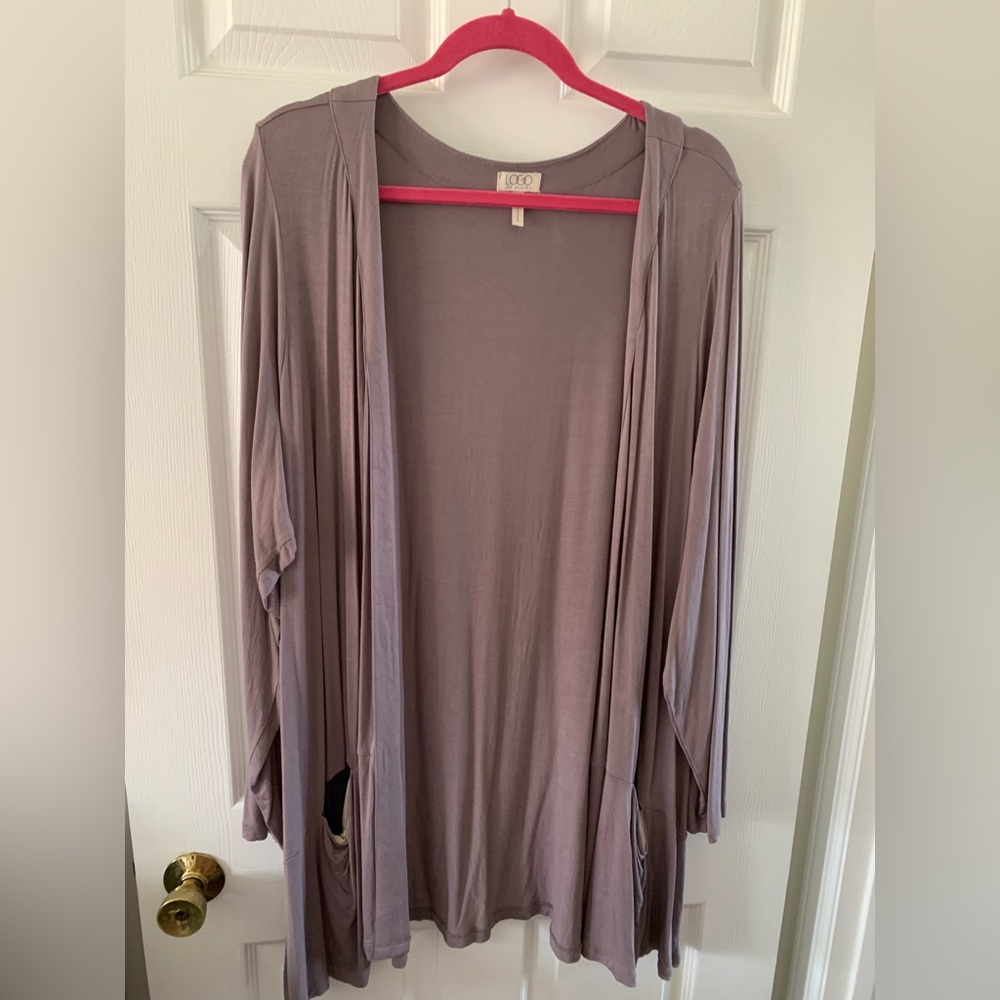 LOGO cardigan